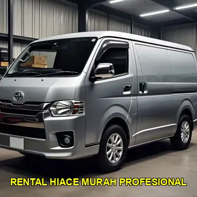 rental hiace murah profesional